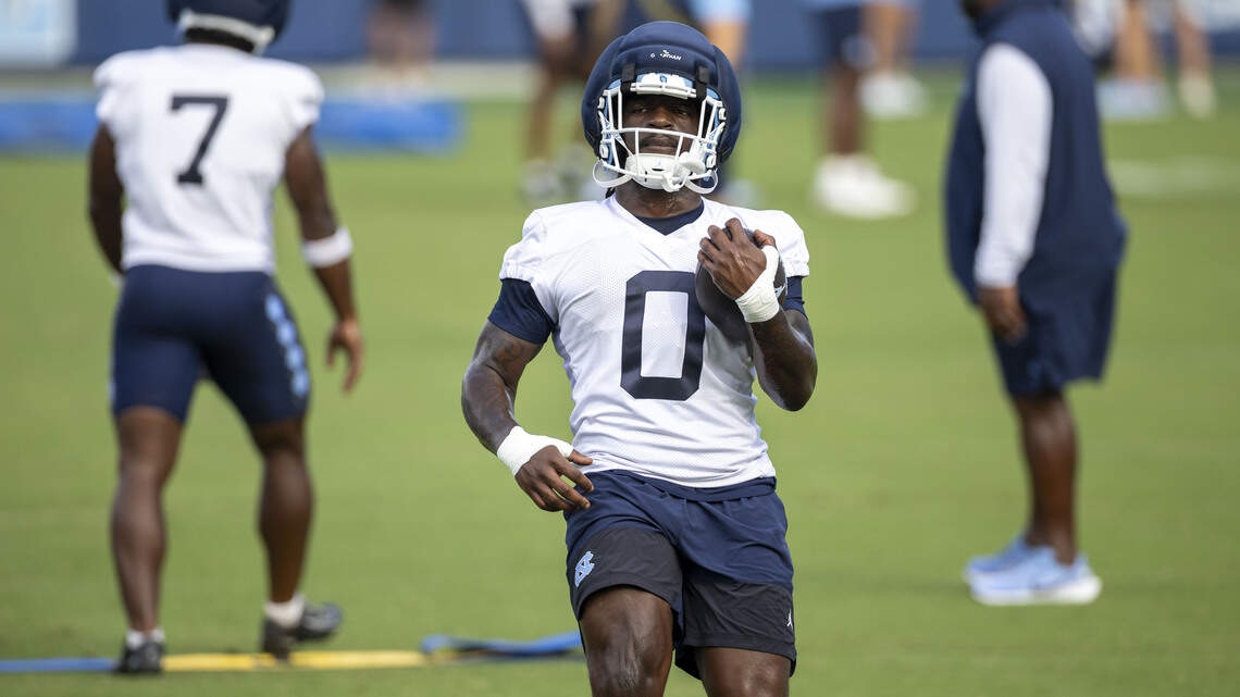 UNC RB’s not focused on competition as team builds toward season opener vs. TCU