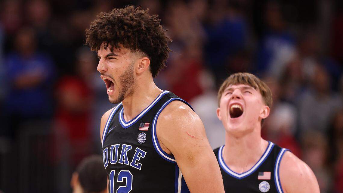 Duke basketball leans on Cameron Boozer, and he leans on Arkansas in 80-71 win