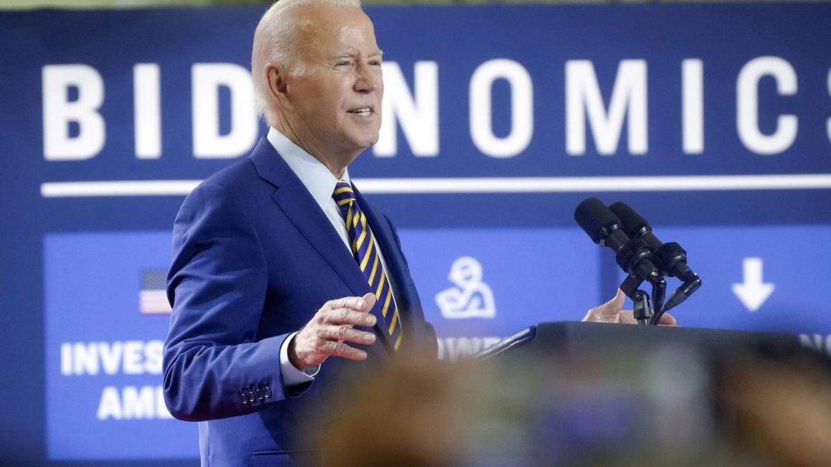 President Joe Biden is presiding over a strong economy, but in the swing state of North Carolina most voters say the economy is in bad shape.