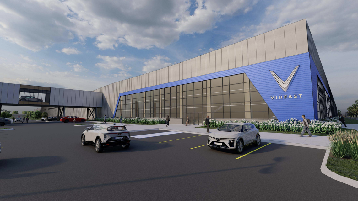New VinFast site plans reveal massive scope of its future NC auto plant