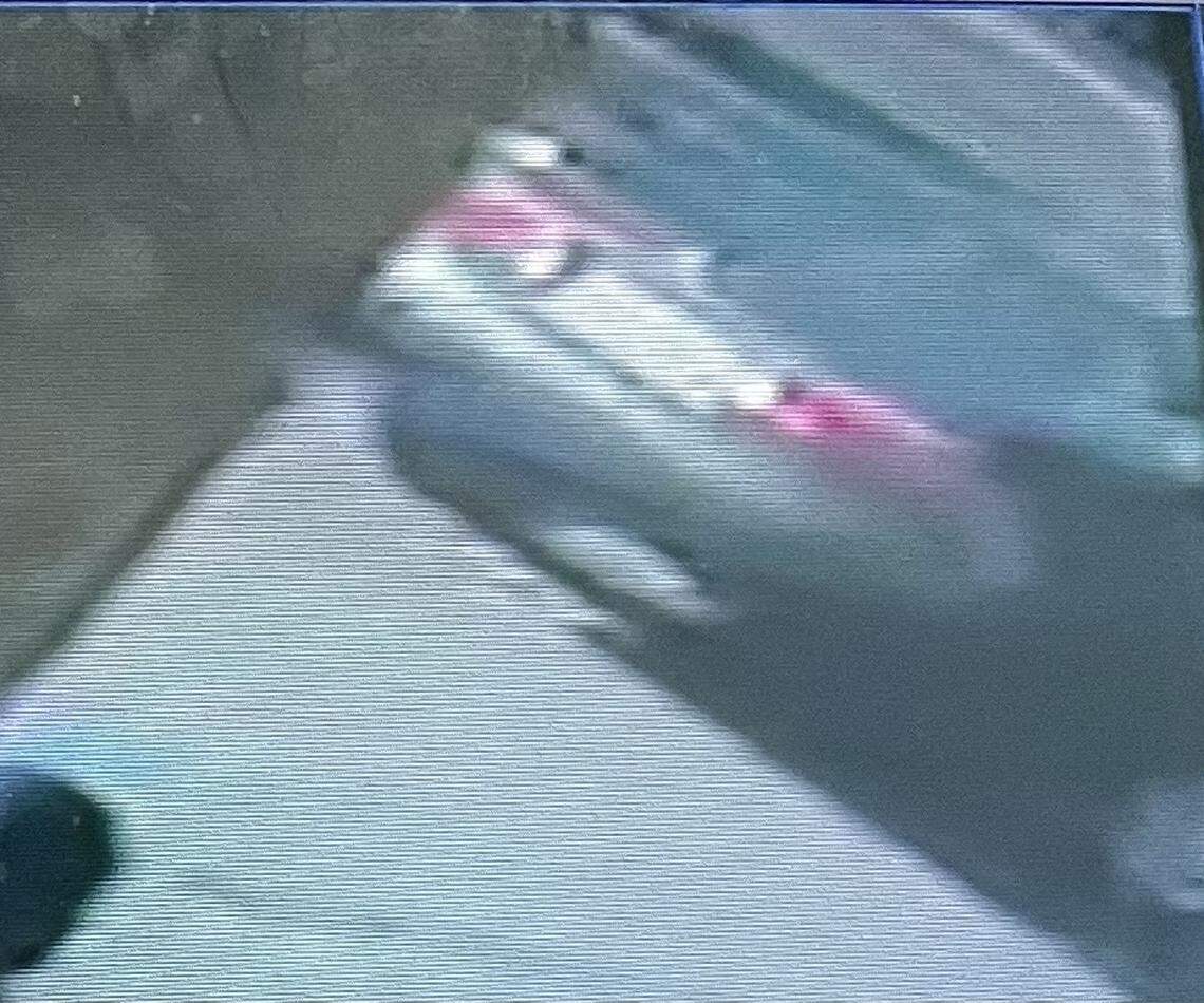 Durham police released this photo of a car they think was involved in a drive-by shooting that injured five at The Village shopping center off North Miami Boulevard on New Year’s Day. They are asking for the public’s help in finding the car.