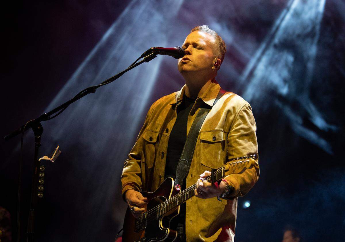 Jason Isbell and the 400 Unit in concert with Durand Jones, Saturday night, Oct. 7, 2023 supporting Band Together’s Mighty Giveback.