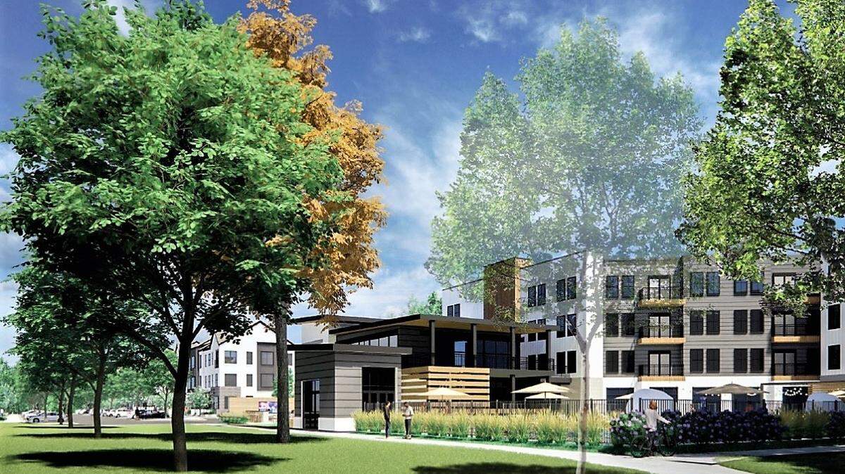 Apartment buildings ranging from three to five stories will be part of the project planned for 5101 Barbee Chapel Road, near N.C. 54 and the Finley Forest neighborhood in Chapel Hill.