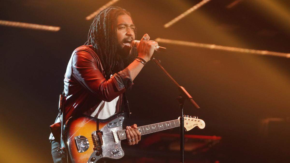 Franklin Boone performs in a special April 19 episode of “American Idol” featuring comeback contestants.