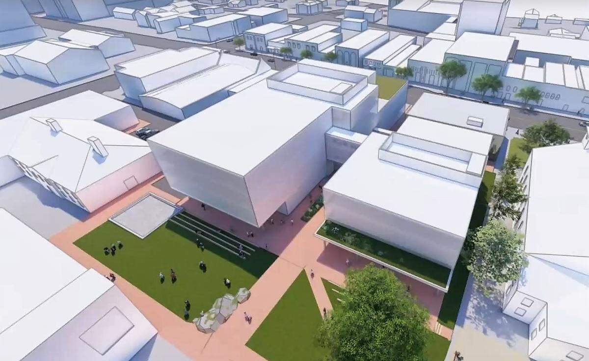 UNC sees an opportunity to create public gathering spaces behind the Hill Building and a new building planned for a strip on the south side of East Franklin Street in downtown Chapel Hill.