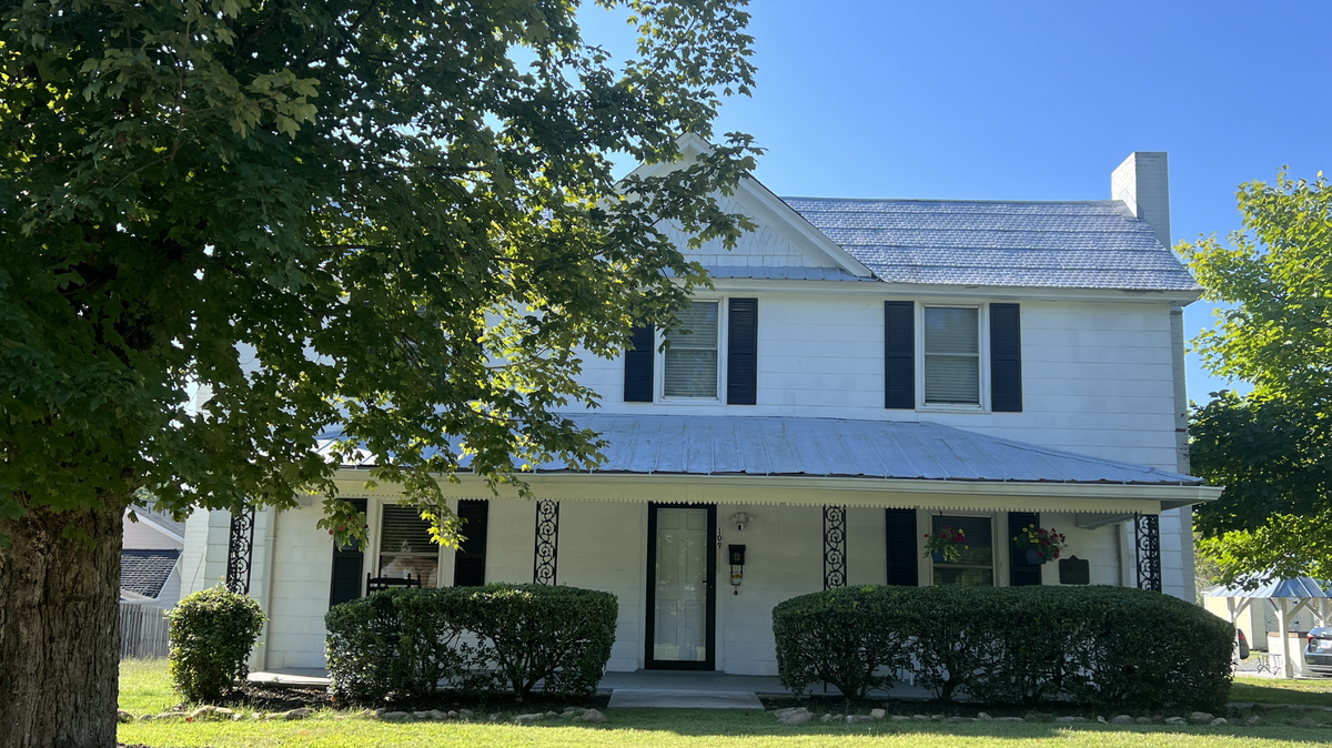Built by freed slaves, the Strayhorn house at 109 Jones Ferry Road in Carrboro is now a historic landmark.