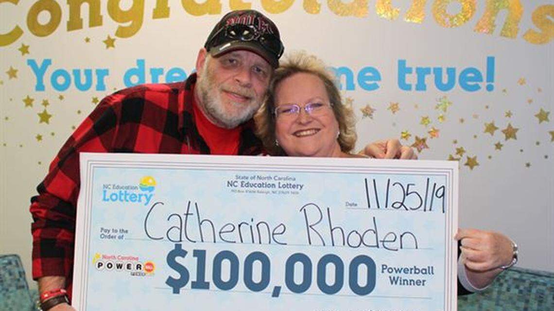 NC woman wins lottery, thanks to a stop for barbecue fixings and new ‘good luck charm’