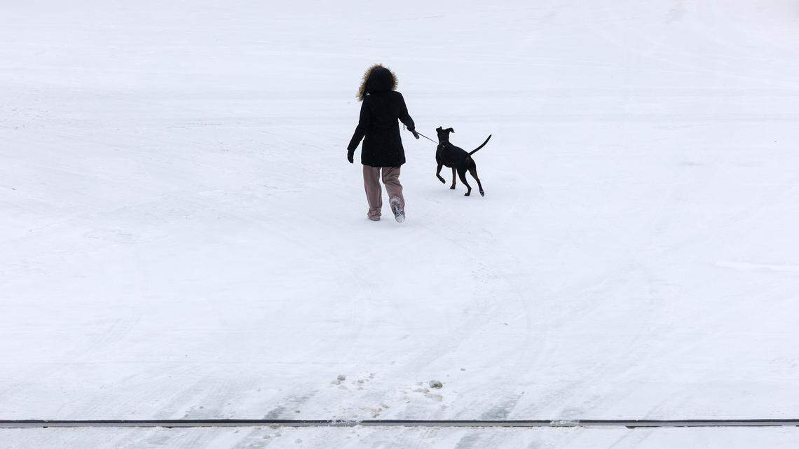 The NC Outer Banks will get snow. Watch it fall with these live beach cams
