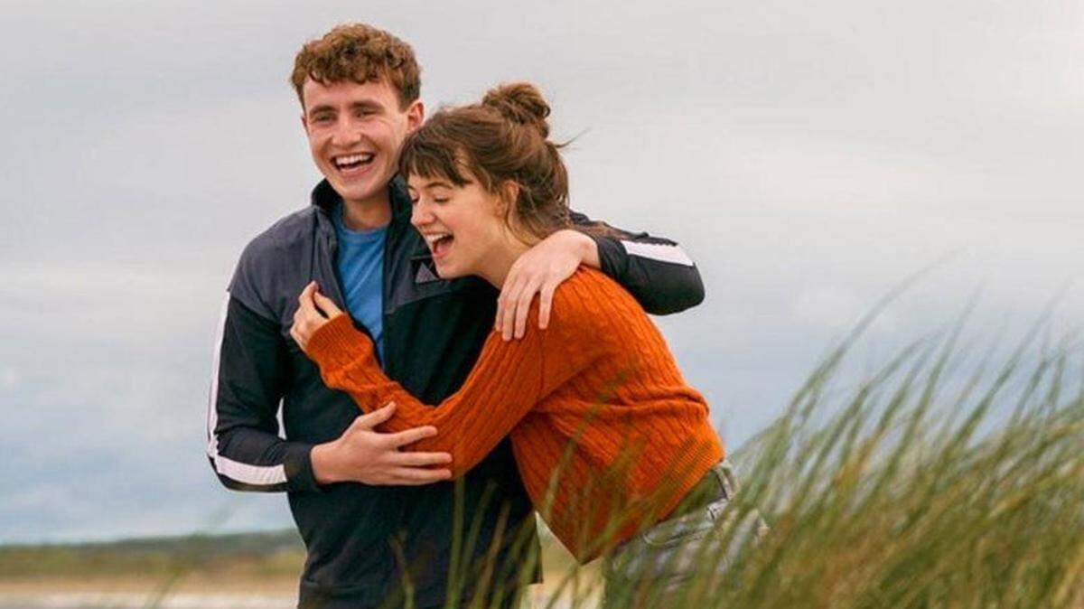 Paul Mescal, left, and Daisy Edgar-Jones in the Hulu series “Normal People.”