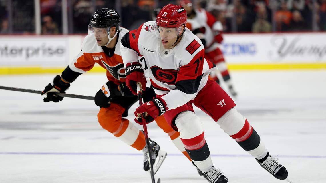 Carolina Hurricanes’ Taylor Hall among nominees for the NHL’s Masterton Trophy