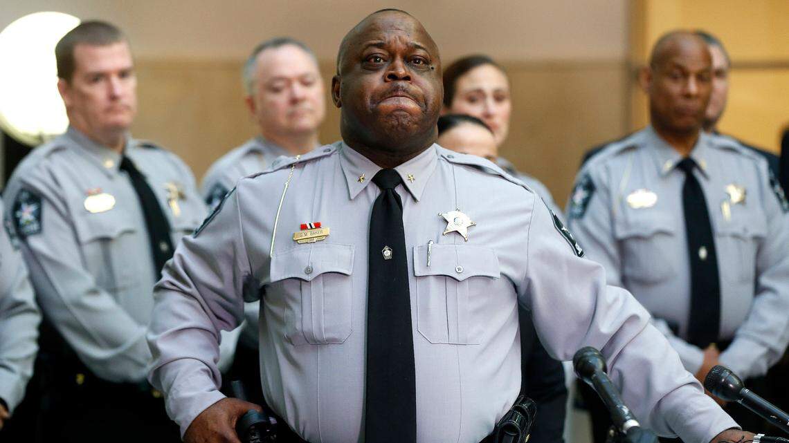 Wake County Sheriff Gerald Baker said one employee in the gun permits division has tested positive for COVID-19 recently, which may disrupt service in coming days.