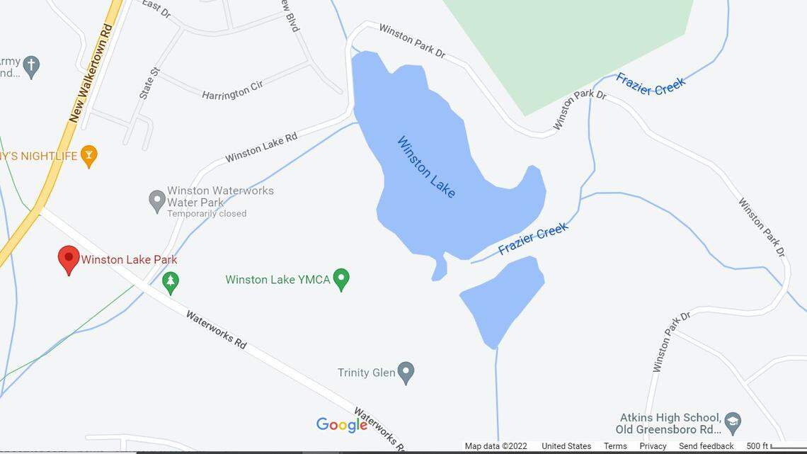 A car found submerged in a lake in Winston-Salem, North Carolina, is connected to a missing person case from 2006, officials said.