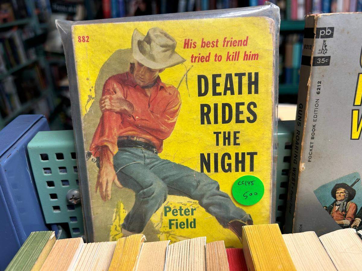 A sample of the wide-ranging collection at Circle City Bookstore in Pittsboro