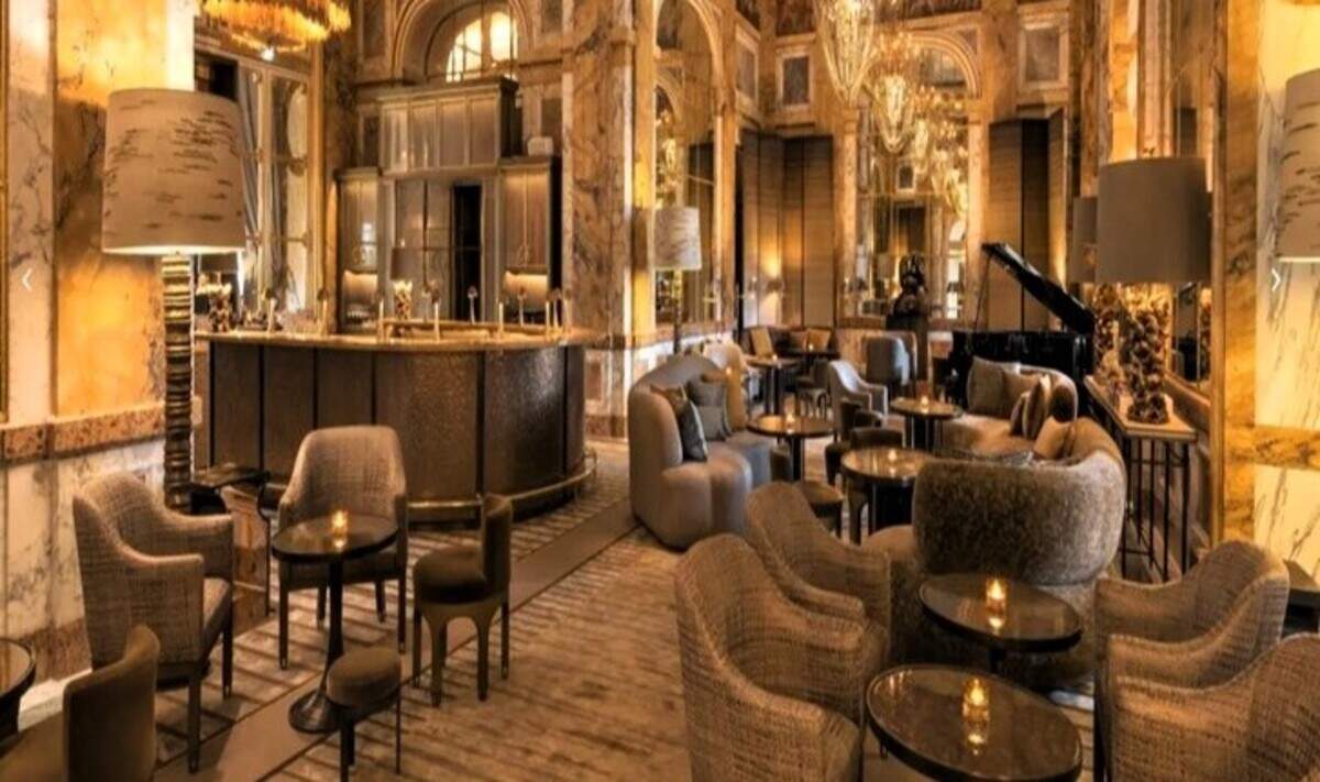 Federal officials say Newton and Kateryna Jones, and other former Boilermakers Union executives, spent millions in union dues, including on unnecessary executive council meetings in luxury hotels like this one in Paris, France.