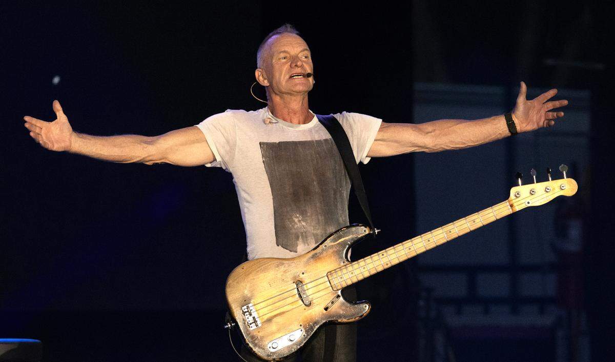 Sting brings his 3.0 tour to Raleigh, N.C.’s Red Hat Amphitheater, Tuesday night, May 19, 2026.