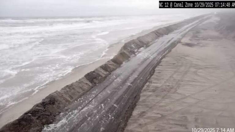Use these beach cams to watch storms, high waves along the NC coast