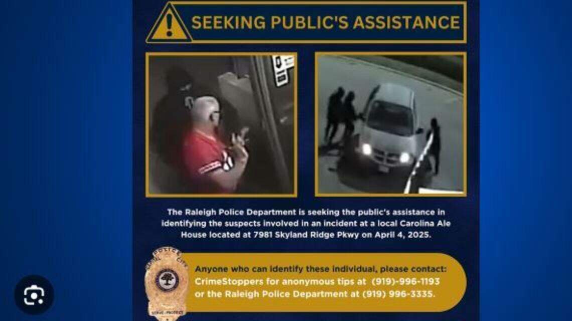Raleigh police investigate armed robbery at Carolina Ale House ...