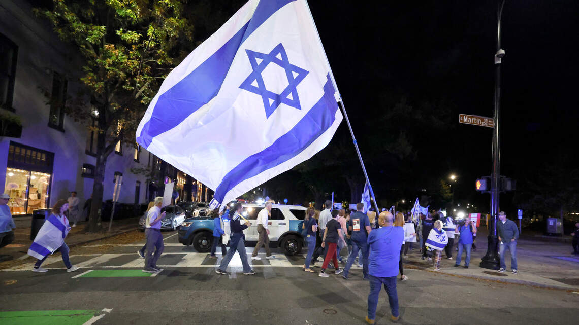 Charlotte rabbi prays for peace on anniversary of Hamas terrorist attack on Israel