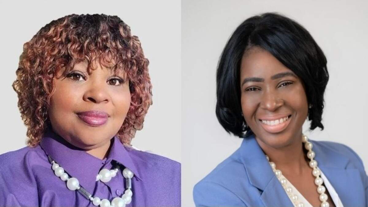 Two Democrats are seeking the party nomination to fill the Wake County Board of Commissioner District 5 seat. The two candidates are DaQuanta Copeland, left, and Tara Waters.