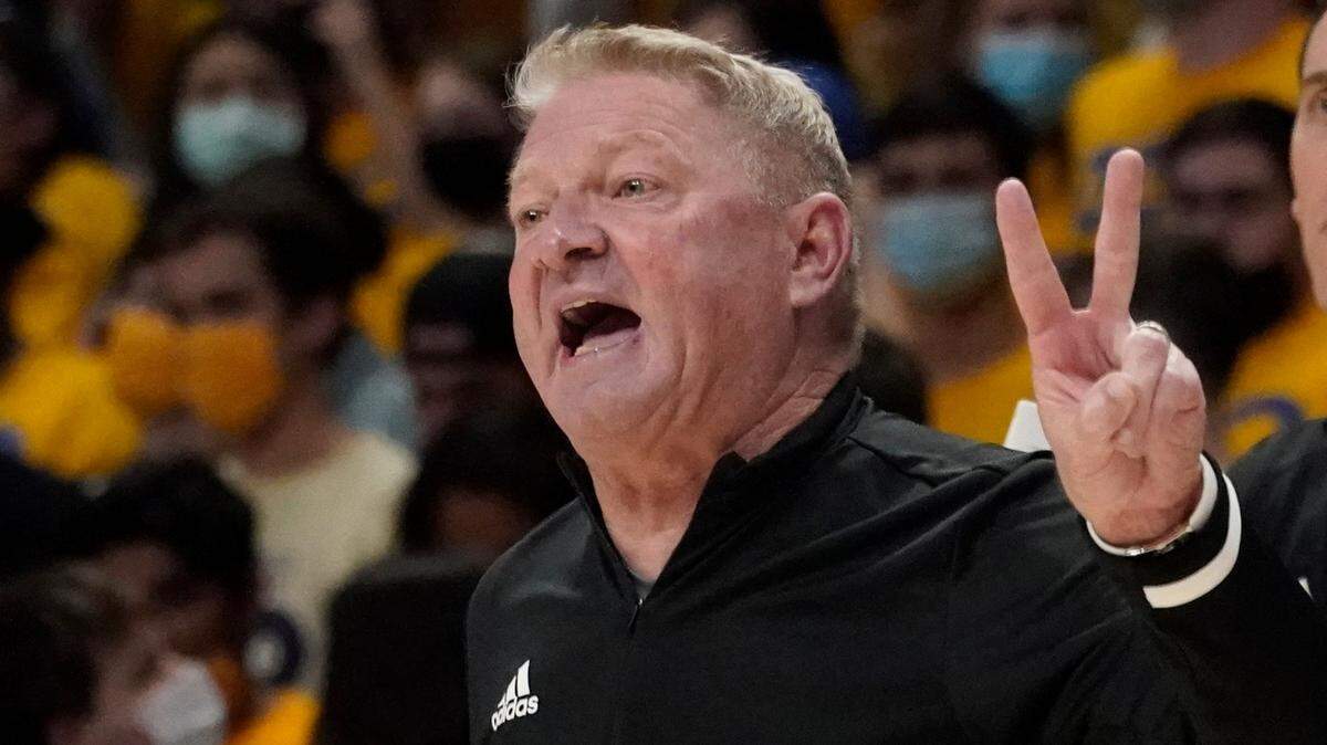 Citadel head coach Duggar Baucom