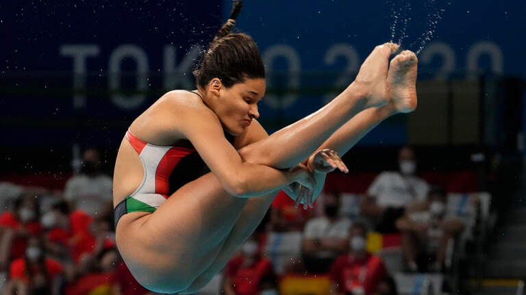 UNC’s first diving national champion took a step closer to an Olympic medal at Paris