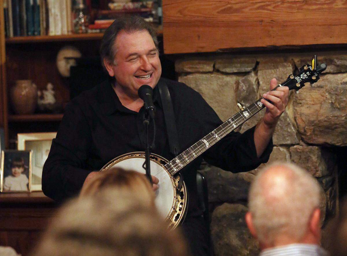 The Kruger Brothers perform in the home of Mayor Nancy McFarlane and her husband, Ron, on Wednesday evening, Sept. 26, 2018. 