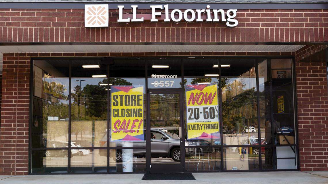 LL Flooring, formerly known as Lumber Liquidators, is closing all its stores —including the Morrisville, North Carolina, location.