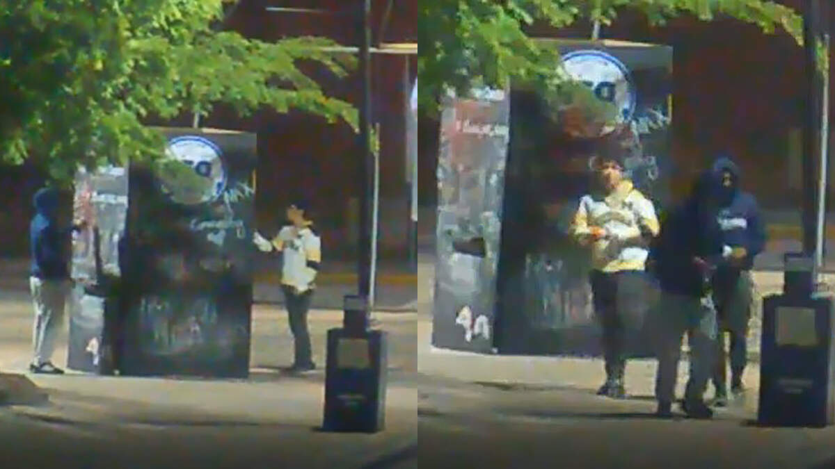 Clayton Police are asking for help in identifying three young men who went on a “graffiti bombing run” in Downtown Clayton Sunday morning, spray-painting more than a dozen properties.