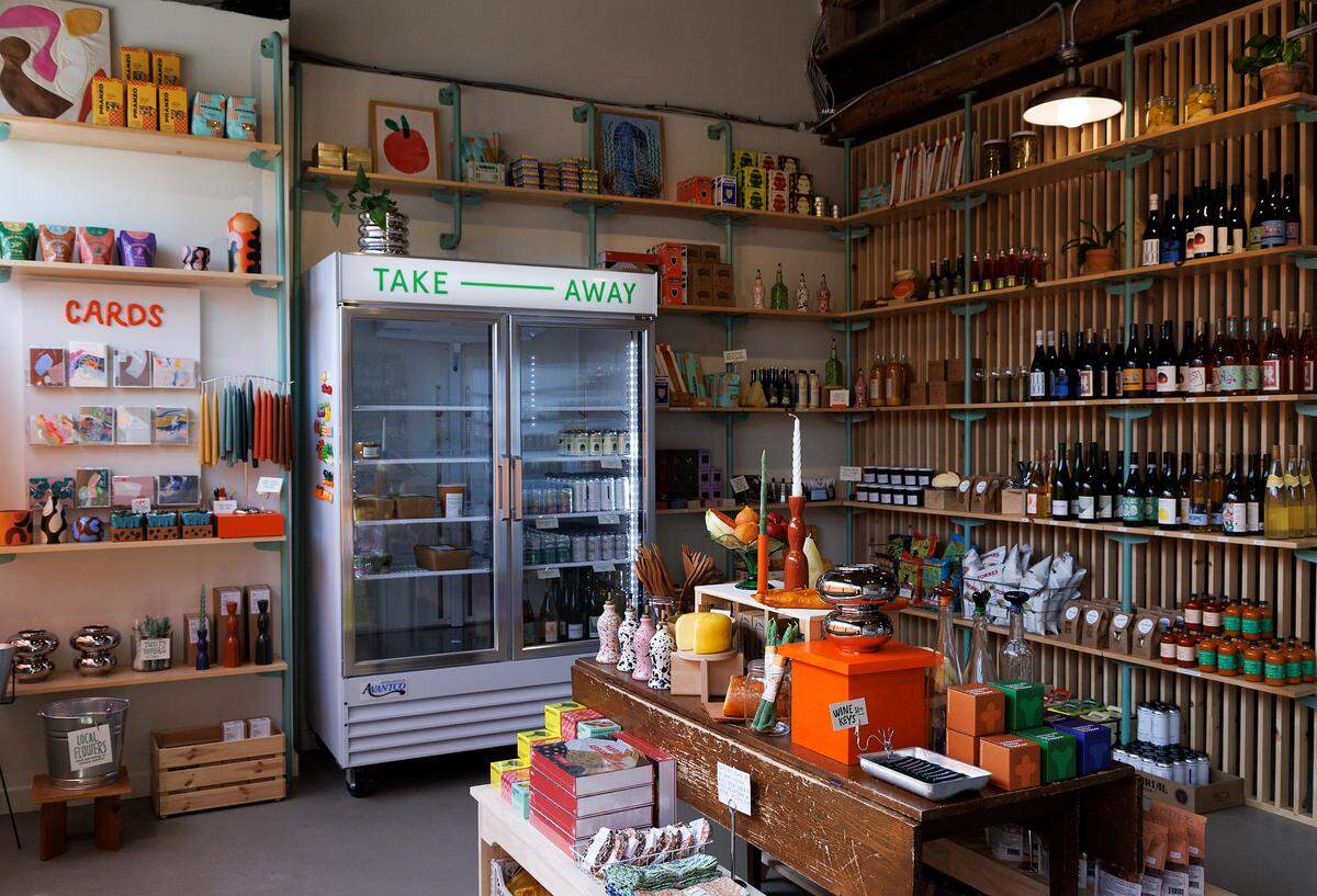 The retail market is pictured at Redstart Takeaway on Wednesday, Aug. 28, 2024, in Durham, N.C.