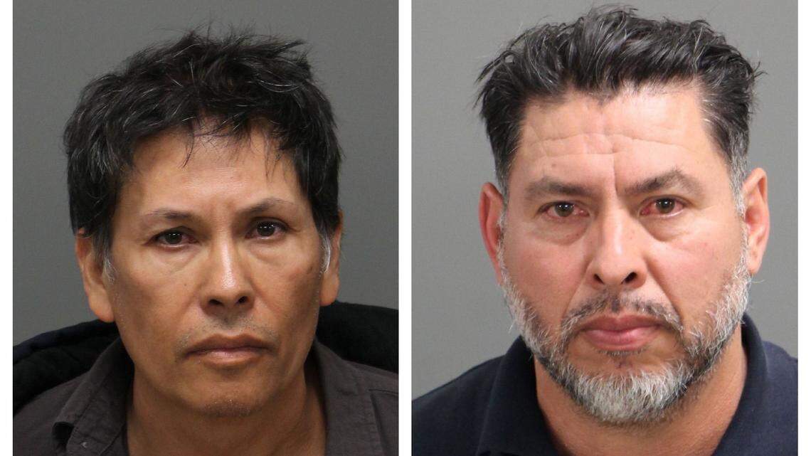 Octavio Lopez Martinez, left, and Edis Leonidas Herrera Mejia