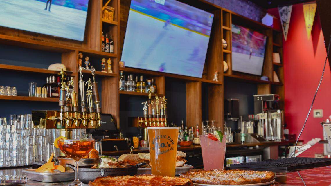 A new sports bar in Durham may have you feeling like storming the court