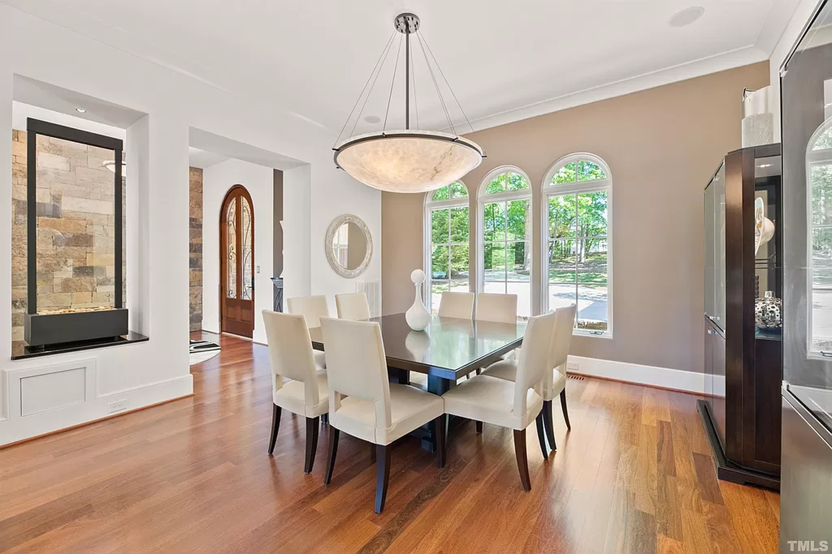 The house is outfitted with state-of-the-art automation and technology. David Gardner wrote the code for the original software himself.