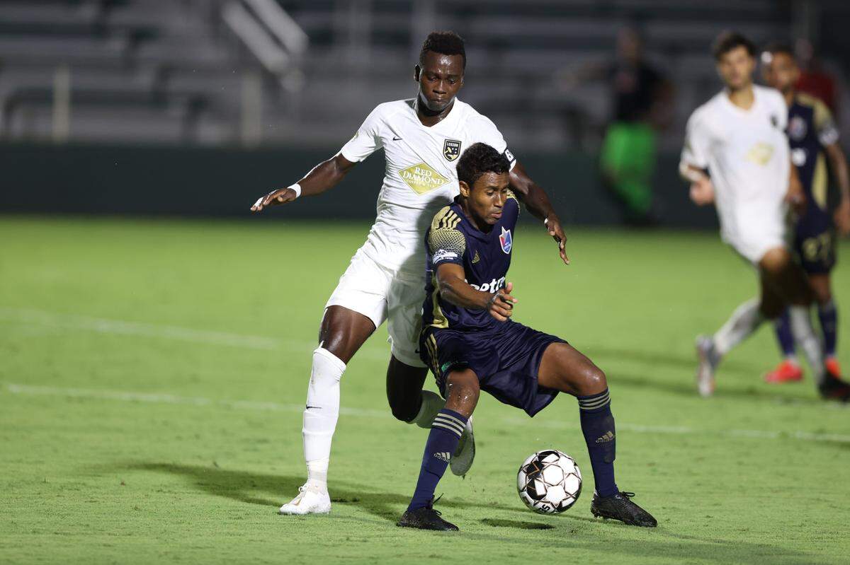 North Carolina FC vs Birmingham Legion FC at Sahlens Stadium at WakeMed Soccer Park, Cary, North Carolina.