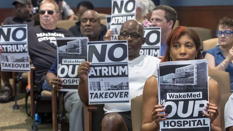 2 Wake commissioners say they still oppose WakeMed-Atrium merger ahead of Monday vote