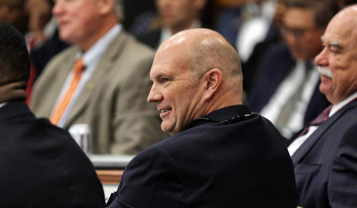 UNC Board of Governors Chairman Harry Smith is seen here in September.