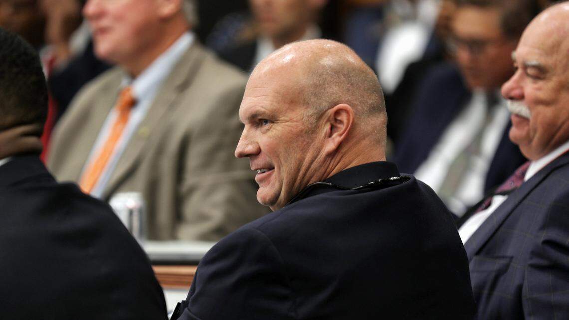 UNC Board of Governors Chairman Harry Smith is seen here in September.