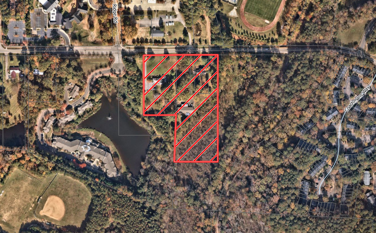 A developer is hoping to build a 140-unit apartment building on Pickett Road in Durham near Sandy Creek Park and Durham Academy.