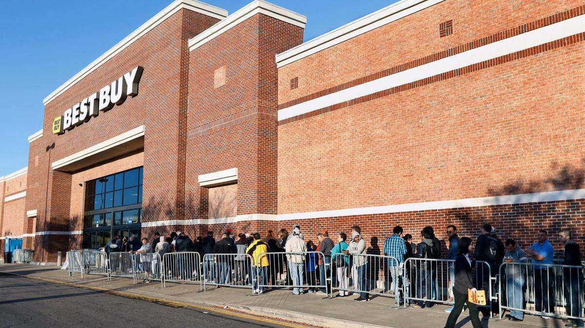 Best Buy will open at 5 a.m. on Black Friday. Other major stores will also be opening earlier than normal on Nov. 29.