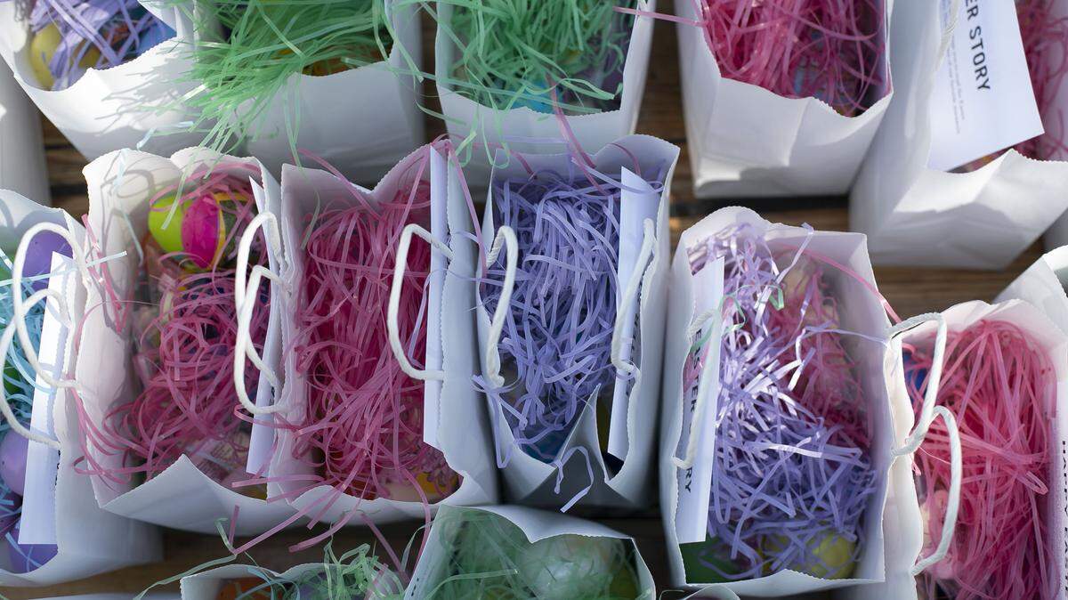 Raleigh’s Church on Morgan distributed more than 300 gift bags to children on Wednesday, April 8, 2020 in Raleigh, N.C.