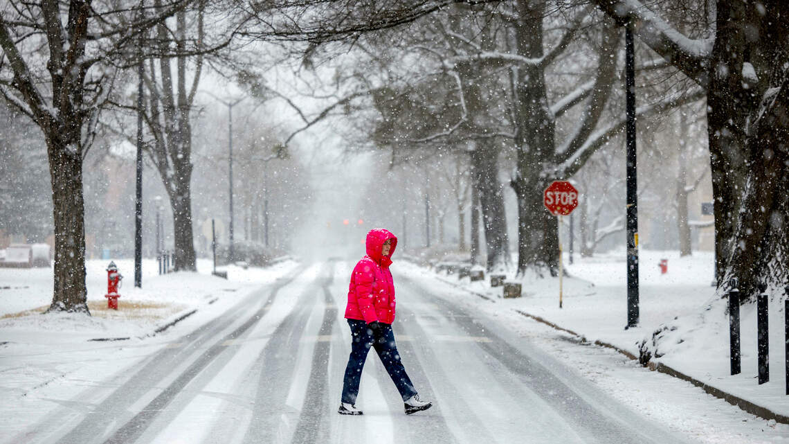 Updated forecast: Winter storm brings snow, ice to Raleigh NC | Raleigh ...