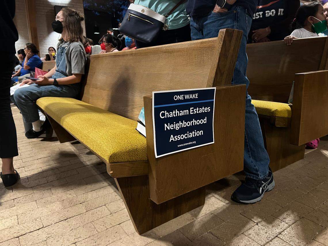 Over 700 people live in Chatham Estates Mobile Home park on E. Chatham Street in Cary. The area is one of two mobile home parks in the town. Las Americas off Southeast Maynard Road is another.