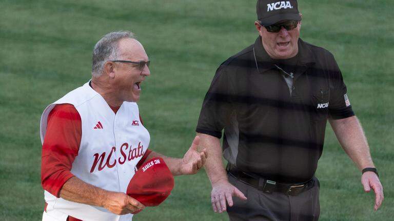 Elliott Avent’s coaching career ends on rare call in NC State baseball loss