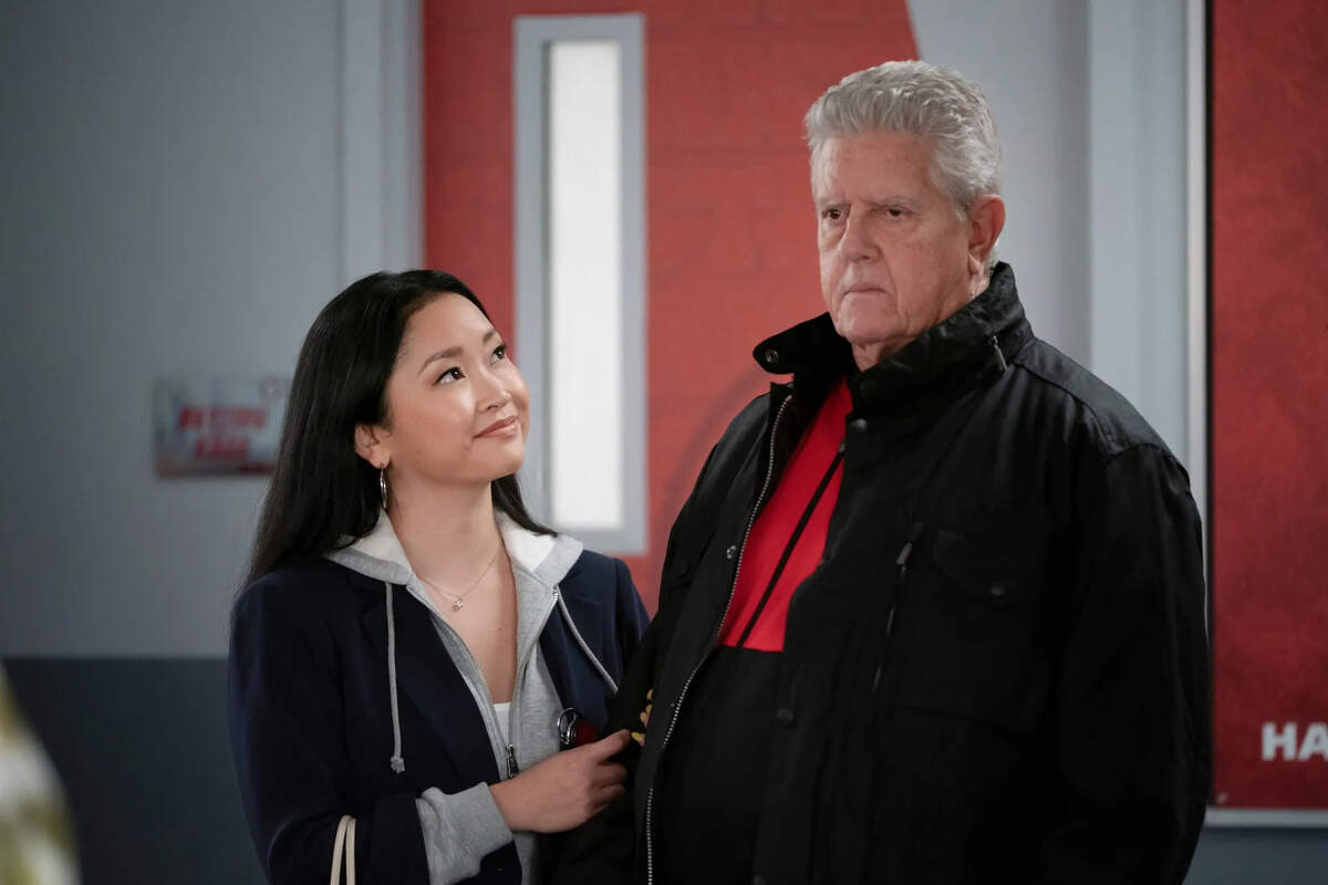 On the Dec. 4, 2025, episode of CBS’ “Elsbeth,” Lana Condor and Sam McMurray play a fictional basketball coach and girlfriend at the center of a murder case.