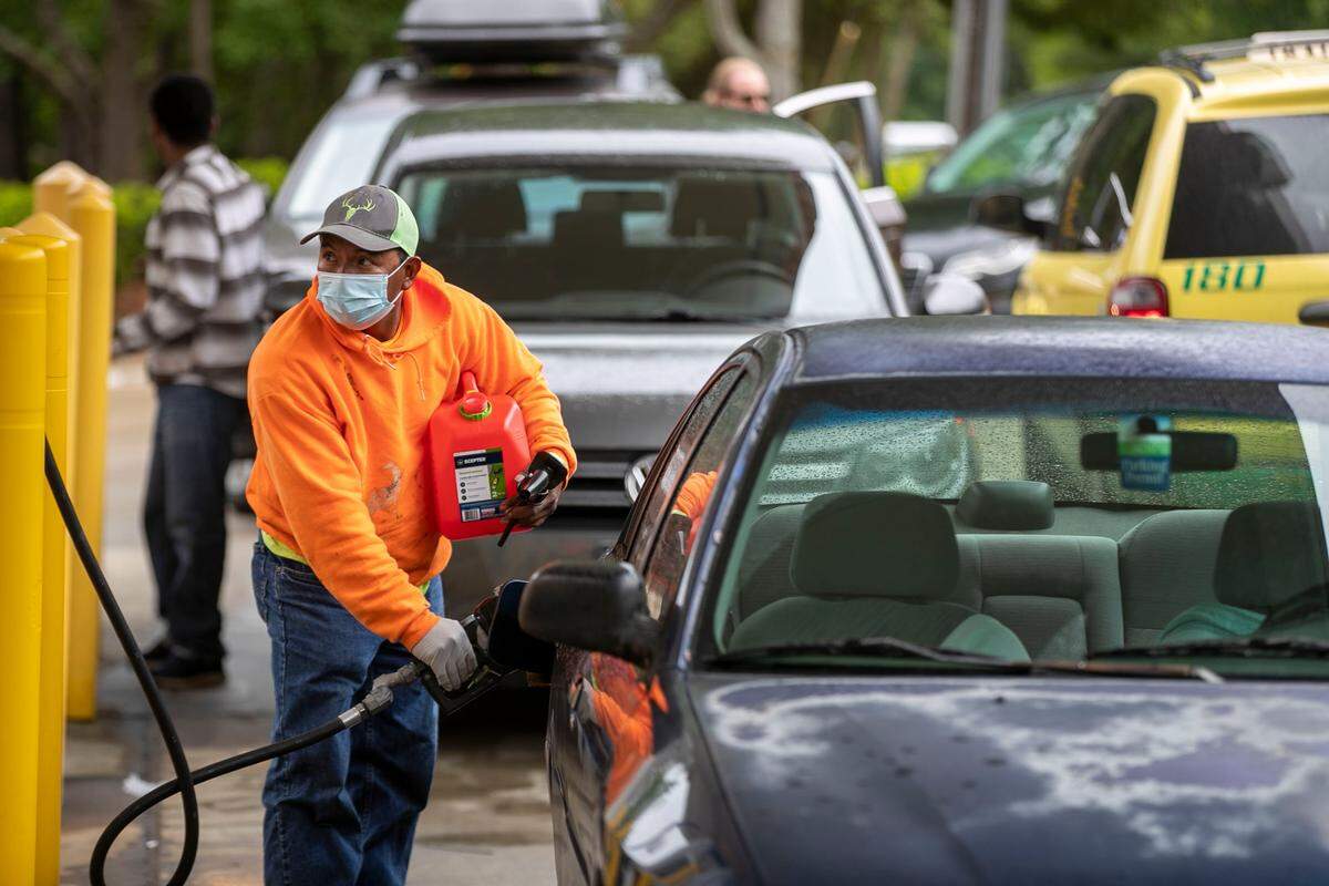 State inspectors make sure gas pumps are working properly and “tag” pumps that may harm customers, removing them from service. 