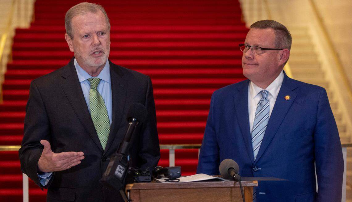 On Tuesday Sept. 19, 2023, Senate leader Phil Berger and House Speaker Tim Moore announced that a deal had been reached on the state budget, almost three months late. The budget included several policy provisions that give the legislature more power.