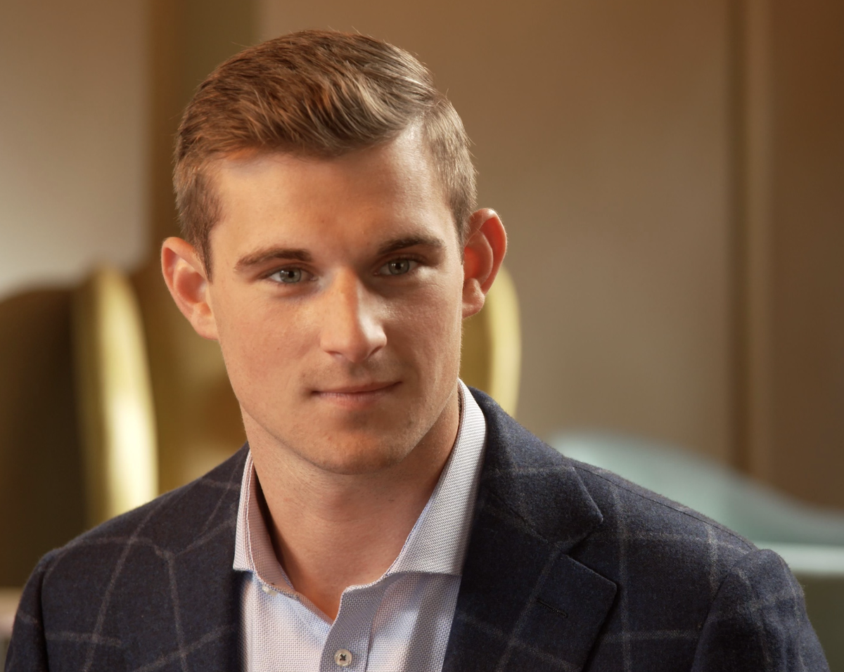 Political newcomer Bo Hines, a Republican, is running in North Carolina’s newly redrawn 13th congressional district, and has been endorsed by former President Donald Trump.