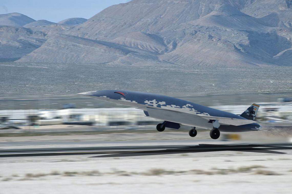 An earlier version of Fury from Blue Force Technologies, a Morrisville-based aircraft maker Anduril acquired in 2023.