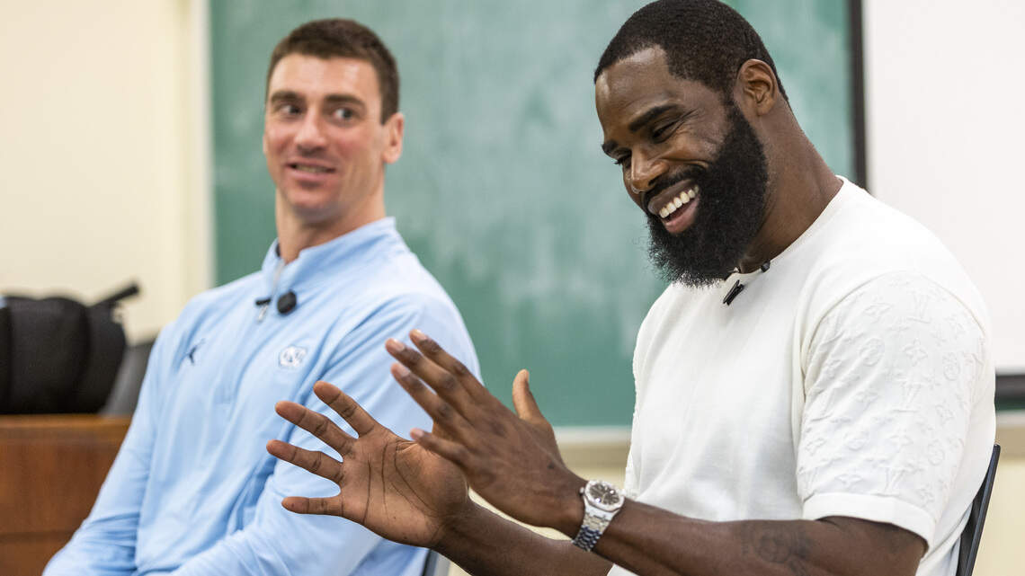 Former UNC basketball star Antawn Jamison is at the head of his class — as a professor