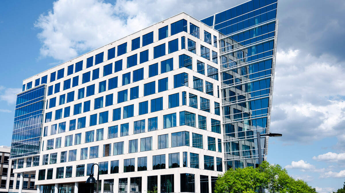 One North Hills Tower, a ten story office building, is pictured in the North Hills main district in this 2024 file photo.