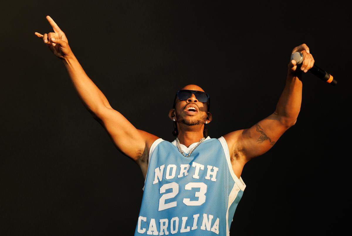 Ludacris performs during the fifth Dreamville Festival on Saturday, April 5, 2025, at Dorothea Dix Park in Raleigh, N.C.